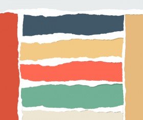 Torn paper background vector material 01