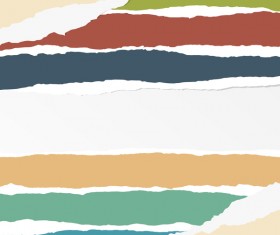Torn paper background vector material 02