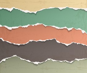 Torn paper background vector material 03