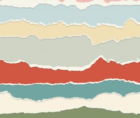 Torn paper background vector material 04