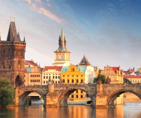 Tourist attraction in Prague Stock Photo 03