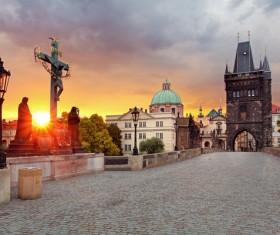 Tourist attraction in Prague Stock Photo 06