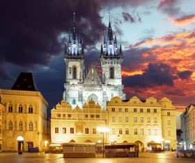 Tourist attraction in Prague Stock Photo 08