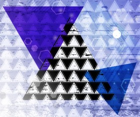 Triangle abstract background vectors 05