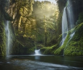 Valley Falls Stock Photo