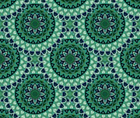 Vintage floral texture pattern vectors 01