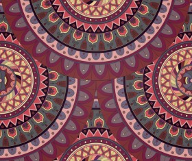 Vintage floral texture pattern vectors 04
