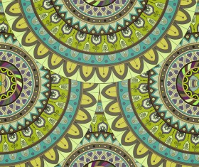 Vintage floral texture pattern vectors 05