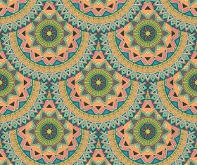 Vintage floral texture pattern vectors 07