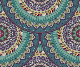 Vintage floral texture pattern vectors 09