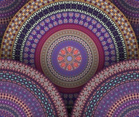 Vintage floral texture pattern vectors 13