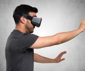Virtual reality glasses Stock Photo 01