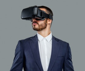 Virtual reality glasses Stock Photo 04