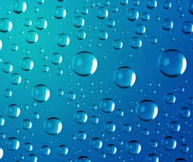 Water Drops Background Stock Photo 03
