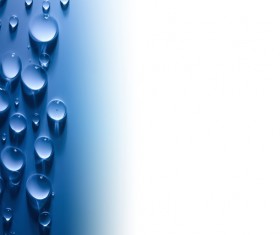 Water Drops Background Stock Photo 06