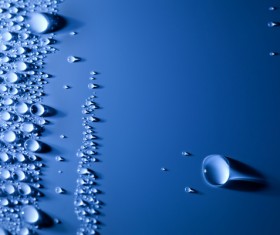 Water Drops Background Stock Photo 09