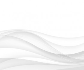 White abstract background with wave vector illustration 01