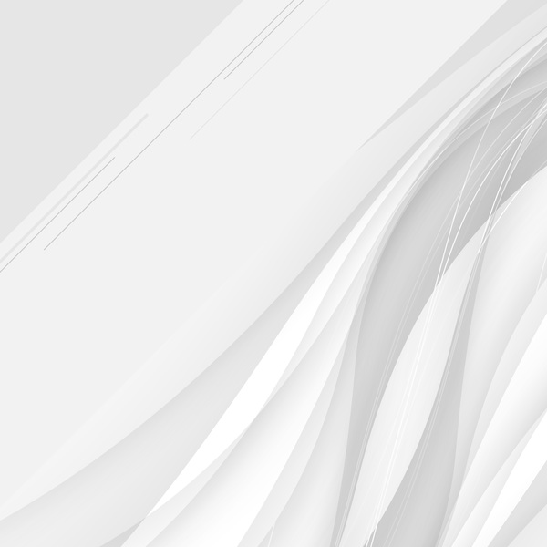 White abstract background with wave vector illustration 02