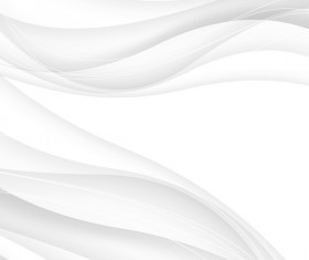 White abstract background with wave vector illustration 03