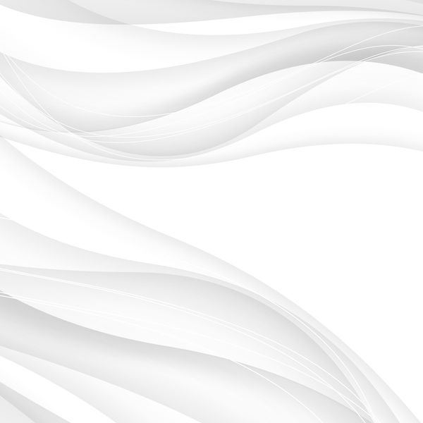 White abstract background with wave vector illustration 03 free download