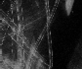 White with black neon abstract vector background