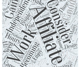 Who Should Consider Becoming an Affiliate Word Cloud vector background