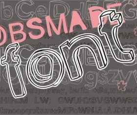 bobsmade font