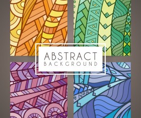 colorful intricate abstract background vector graphic 13