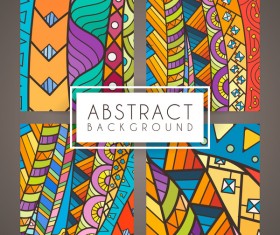 colorful intricate abstract background vector graphic 14