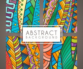 colorful intricate abstract background vector graphic 15