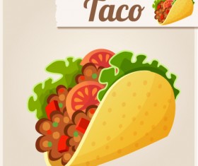 taco vector design