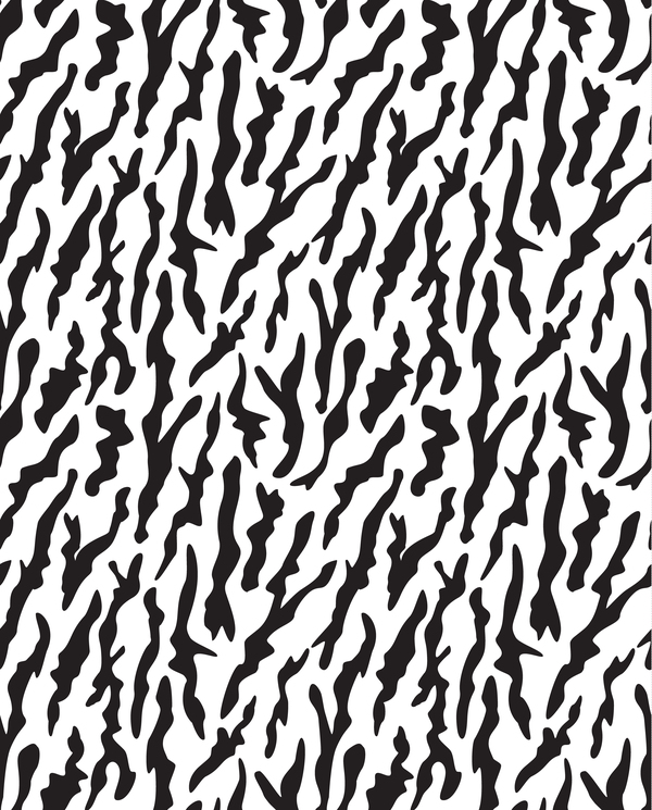 zebra seamless pattern material vectors set 05