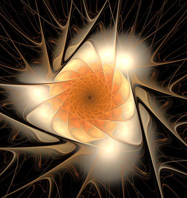 Abstract fractal flower Stock Photo 10