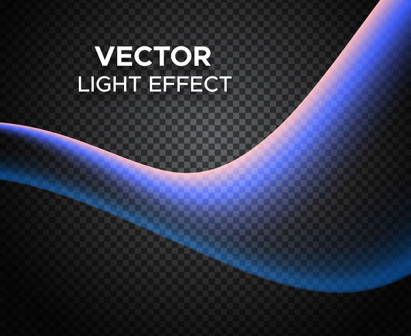 Abstract light effect background illustration vector 06