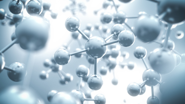 Abstract molecule background Stock Photo 05