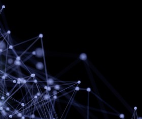 Abstract molecule background Stock Photo 07