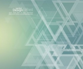 Abstract triangle with blurred background vector 09