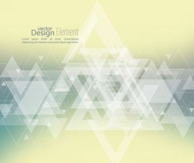 Abstract triangle with blurred background vector 10