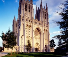 American National Cathedral Stock Photo