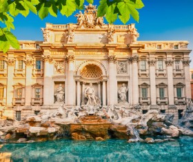 Ancient Roman ruins Stock Photo 06