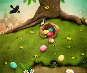 Art background Spring Stock Photo 01