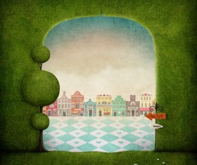 Art background Spring Stock Photo 07