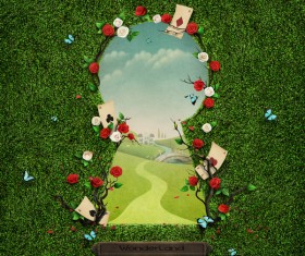 Art background Spring Stock Photo 08