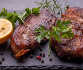 Baked pork meat HD picture 01