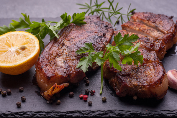 Baked pork meat HD picture 01