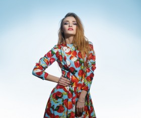 Beautiful blonde girl HD picture 01