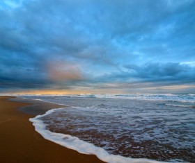 Beautiful sunset sea view HD picture 01