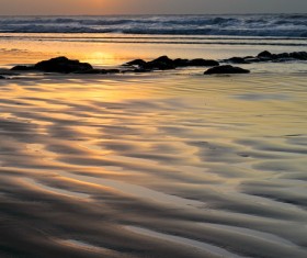 Beautiful sunset sea view HD picture 03