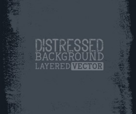 Black grunge background layered vector 03