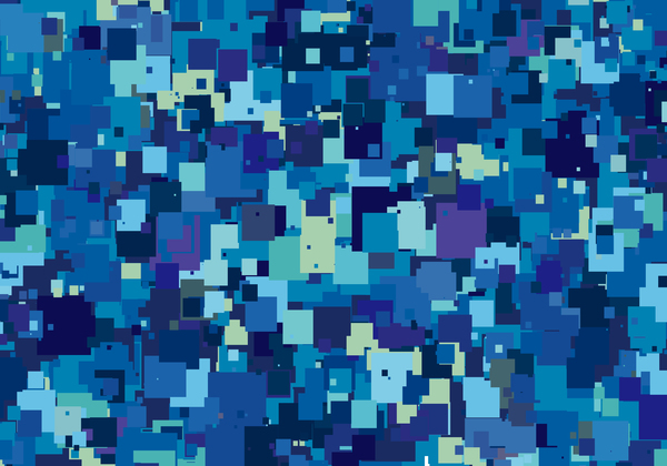 Blue blurs pattern seamless vector